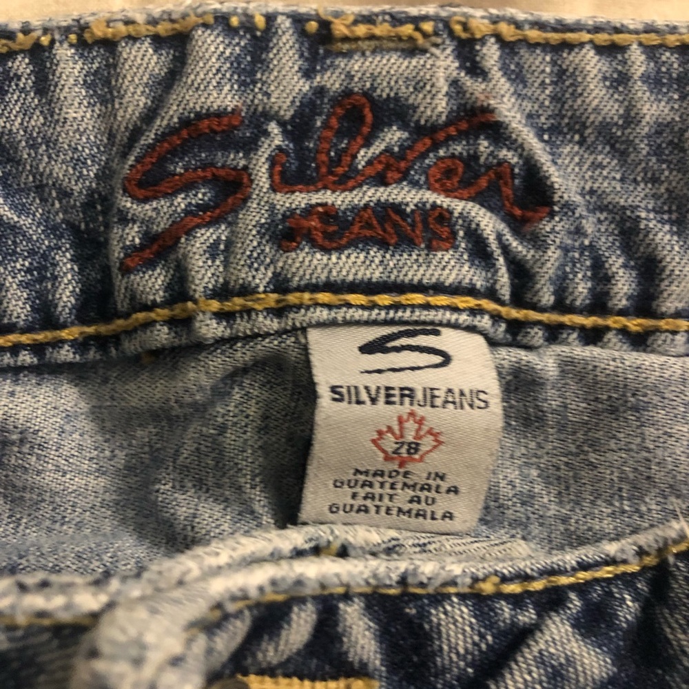 Silver jeans